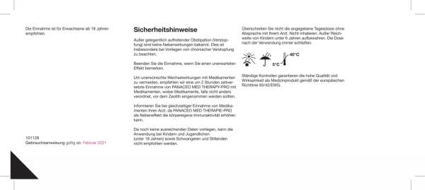 PANACEO MED Therapy-Pro, 200 Kapseln